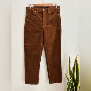 Banana Republic The Straight Corduroy Pant Brown Size 29